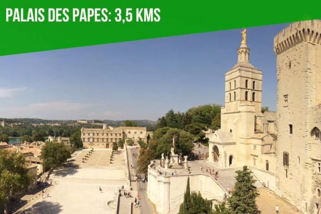 Le Figuier - Clim - Wifi Apartment Villeneuve-les-Avignon Bagian luar foto