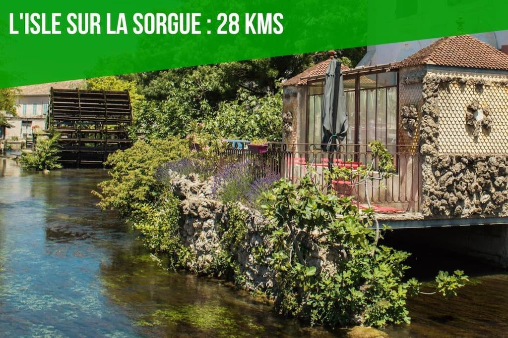 Le Figuier - Clim - Wifi Apartment Villeneuve-les-Avignon Bagian luar foto