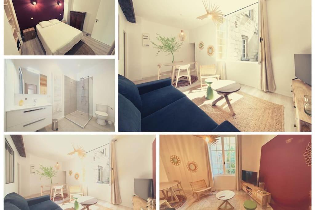 Le Figuier - Clim - Wifi Apartment Villeneuve-les-Avignon Bagian luar foto