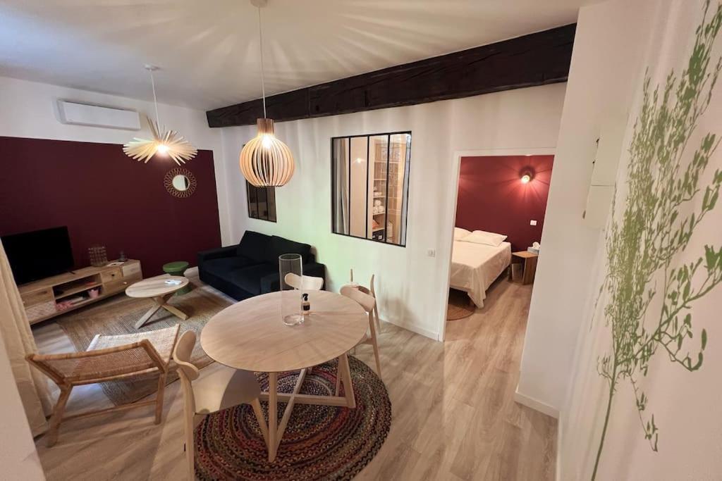 Le Figuier - Clim - Wifi Apartment Villeneuve-les-Avignon Bagian luar foto