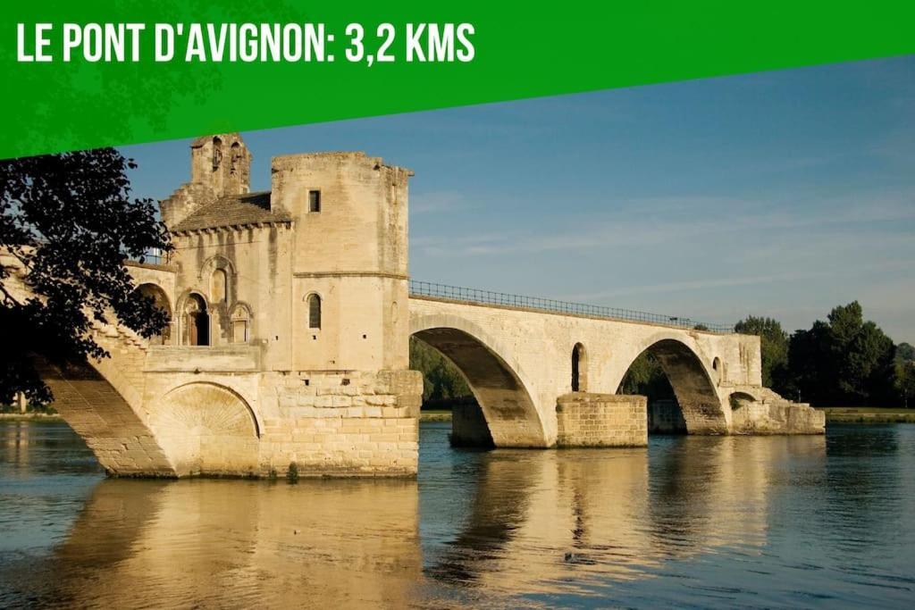 Le Figuier - Clim - Wifi Apartment Villeneuve-les-Avignon Bagian luar foto