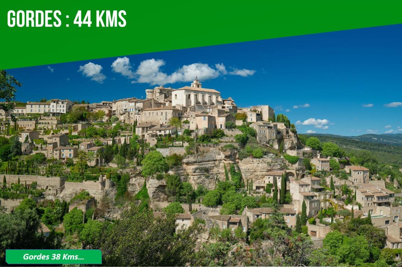 Le Figuier - Clim - Wifi Apartment Villeneuve-les-Avignon Bagian luar foto